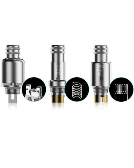 Smoant Pasito DTL/MTL/RBA Coils - Click Image to Close
